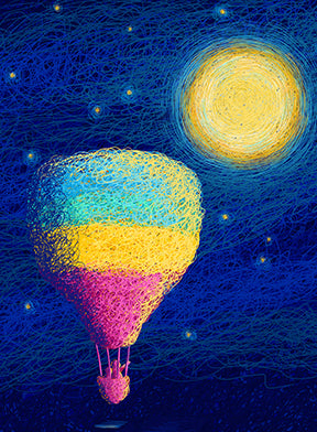 "SLEEPING BALLOON"